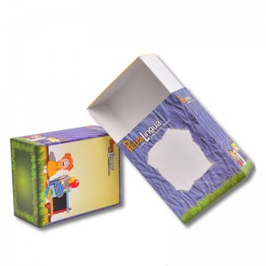 caixa de embalagem de presente de papel personalizado estilo gaveta
